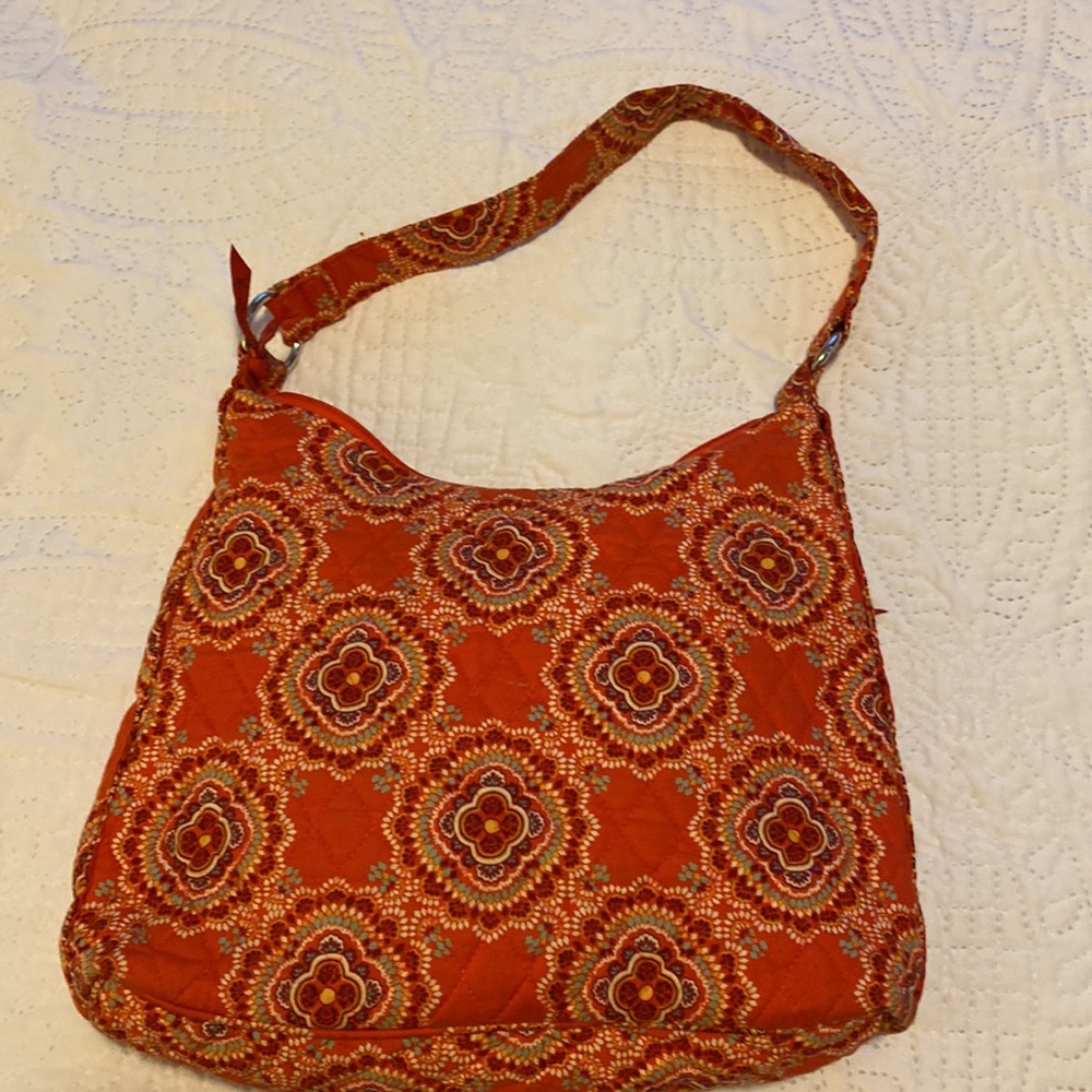 Vera Bradley orange paisley purse
